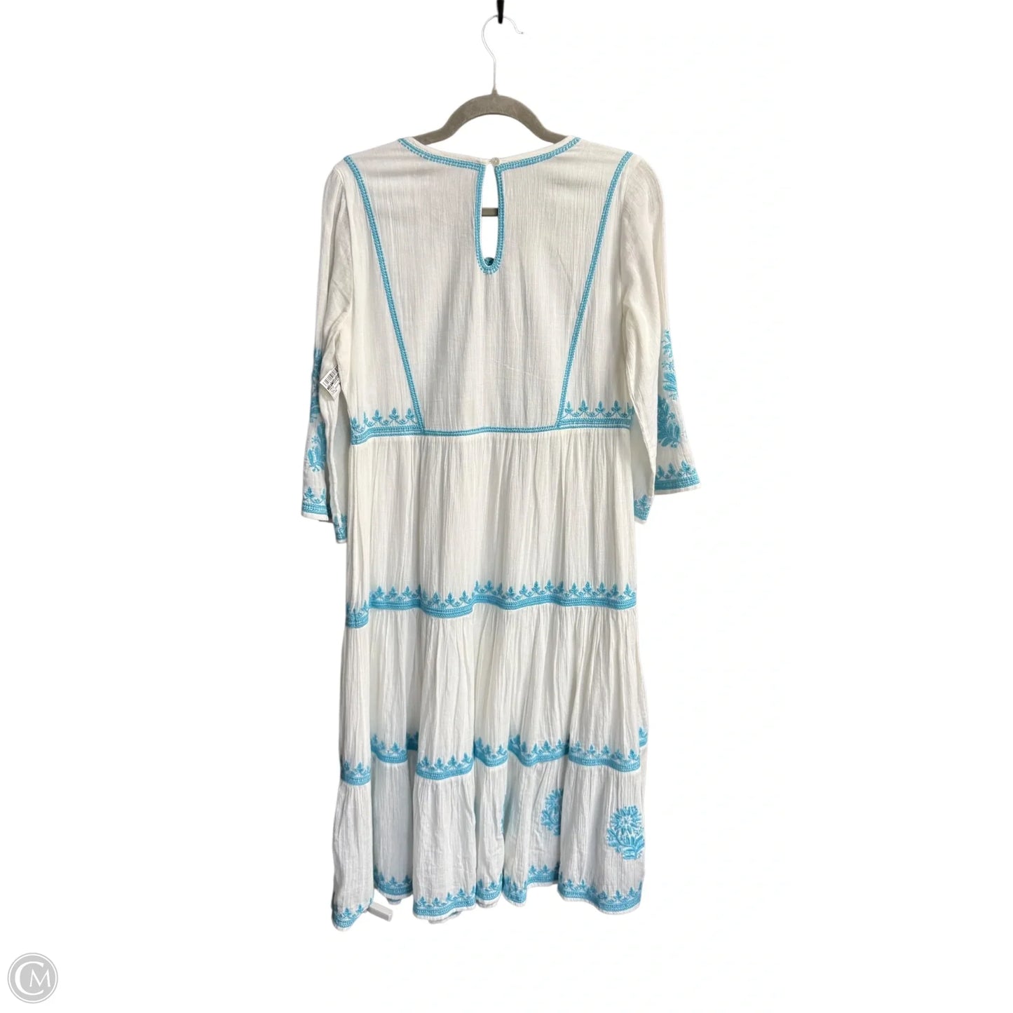 Dress Casual Midi By Soft Surroundings In White, Size: Xs