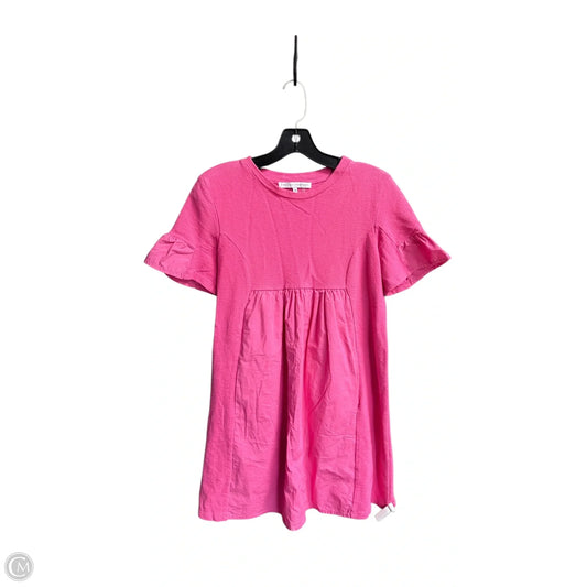 Dress Casual Short By English Factory In Pink, Size: Xs