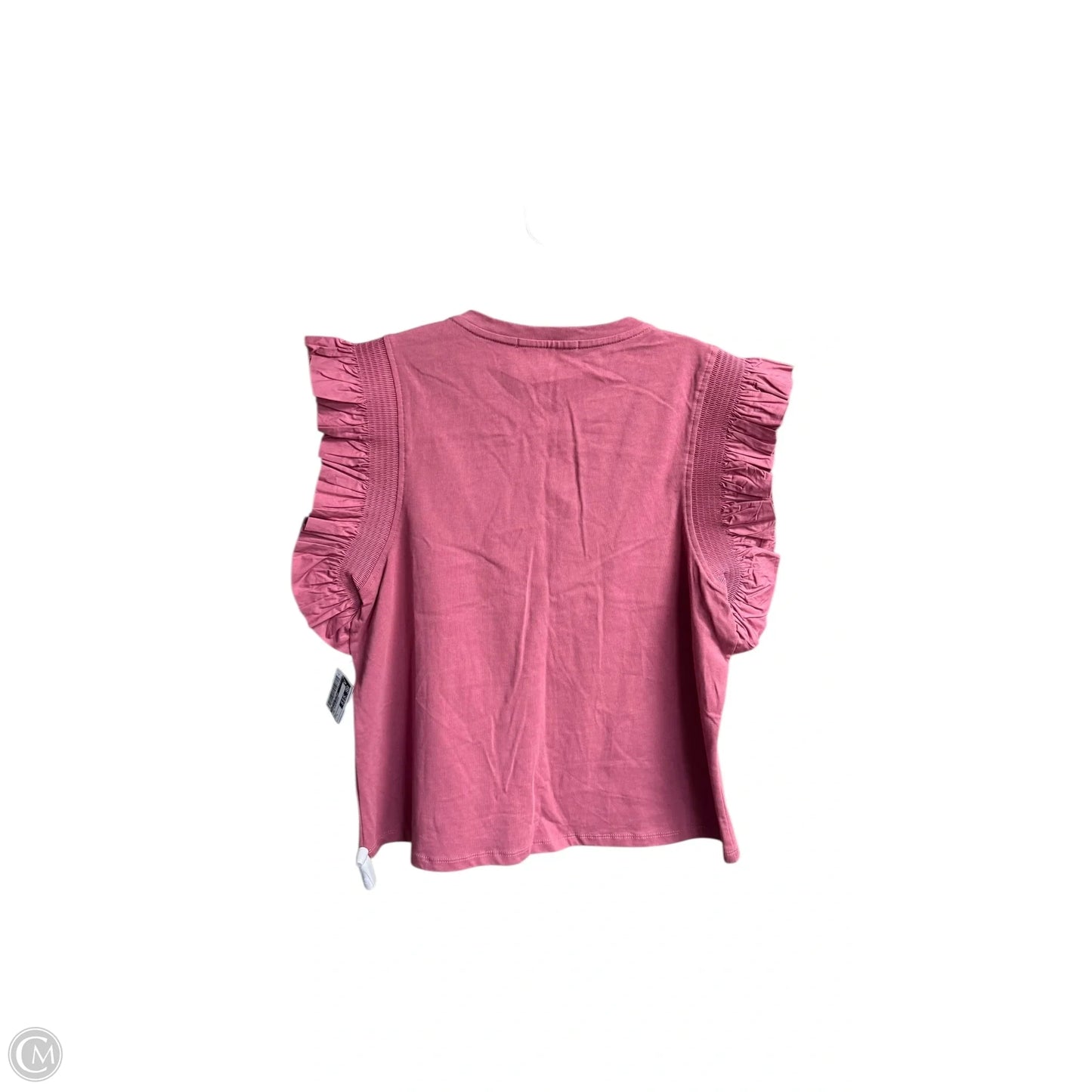 Top Sleeveless By English Factory In Pink, Size: L