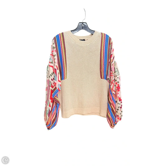 Top Long Sleeve By Fate In Multi-colored, Size: M