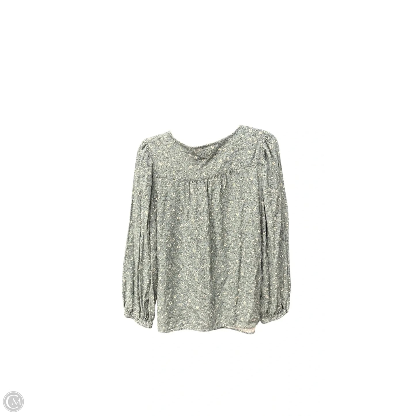 Top Long Sleeve By Universal Thread In Floral Print, Size: Xl