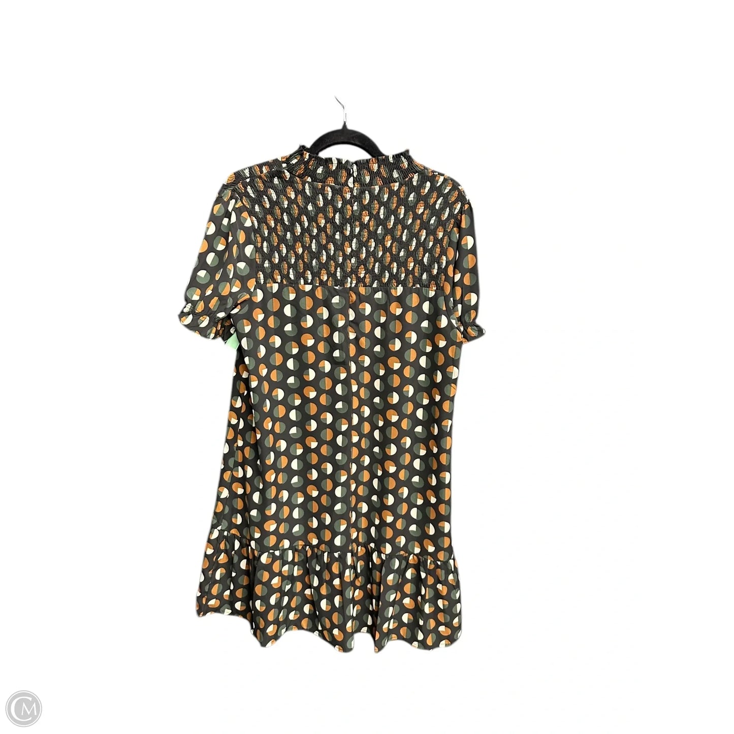 Dress Casual Midi By Thml In Geometric Pattern, Size: L