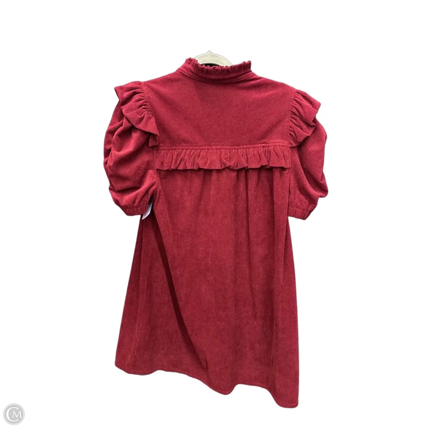 Dress Casual Short By Entro In Maroon, Size: S