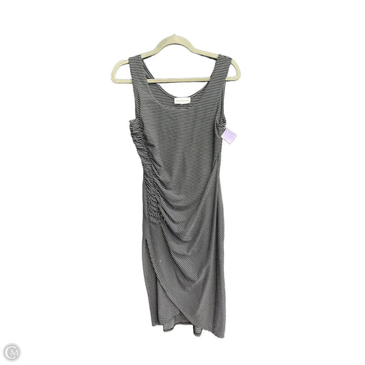 Dress Casual Midi By Gibson And Latimer In Striped Pattern, Size: S