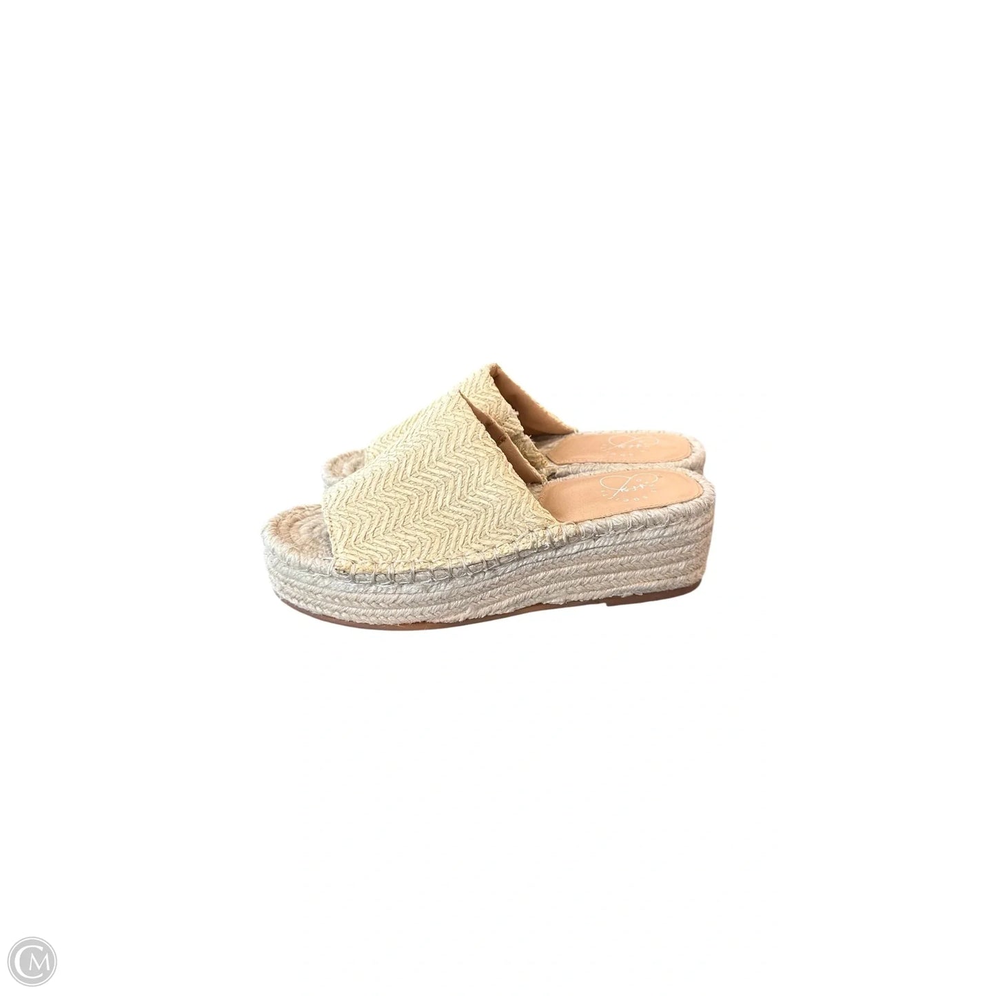 Shoes Heels Platform By Oasis Society In Beige, Size: 6