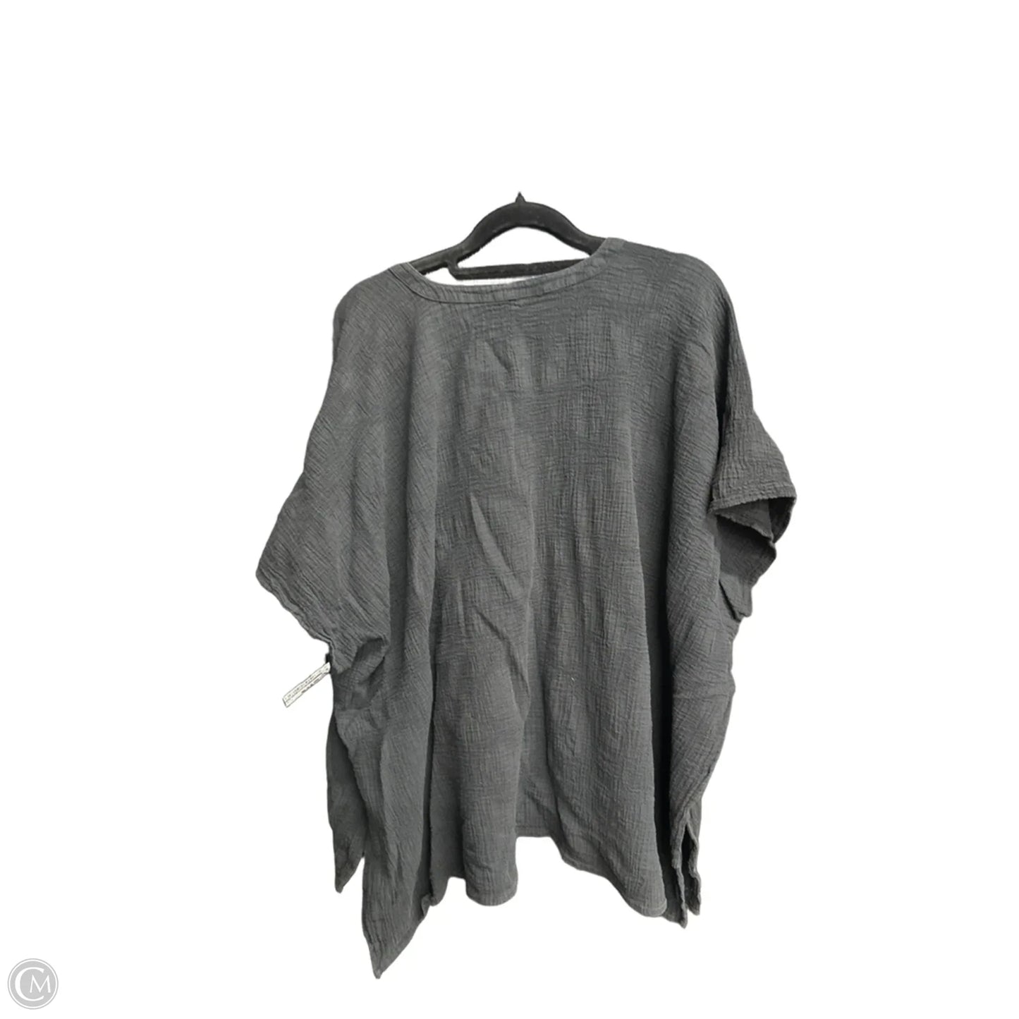 Top Short Sleeve By Banana Republic In Black, Size: S