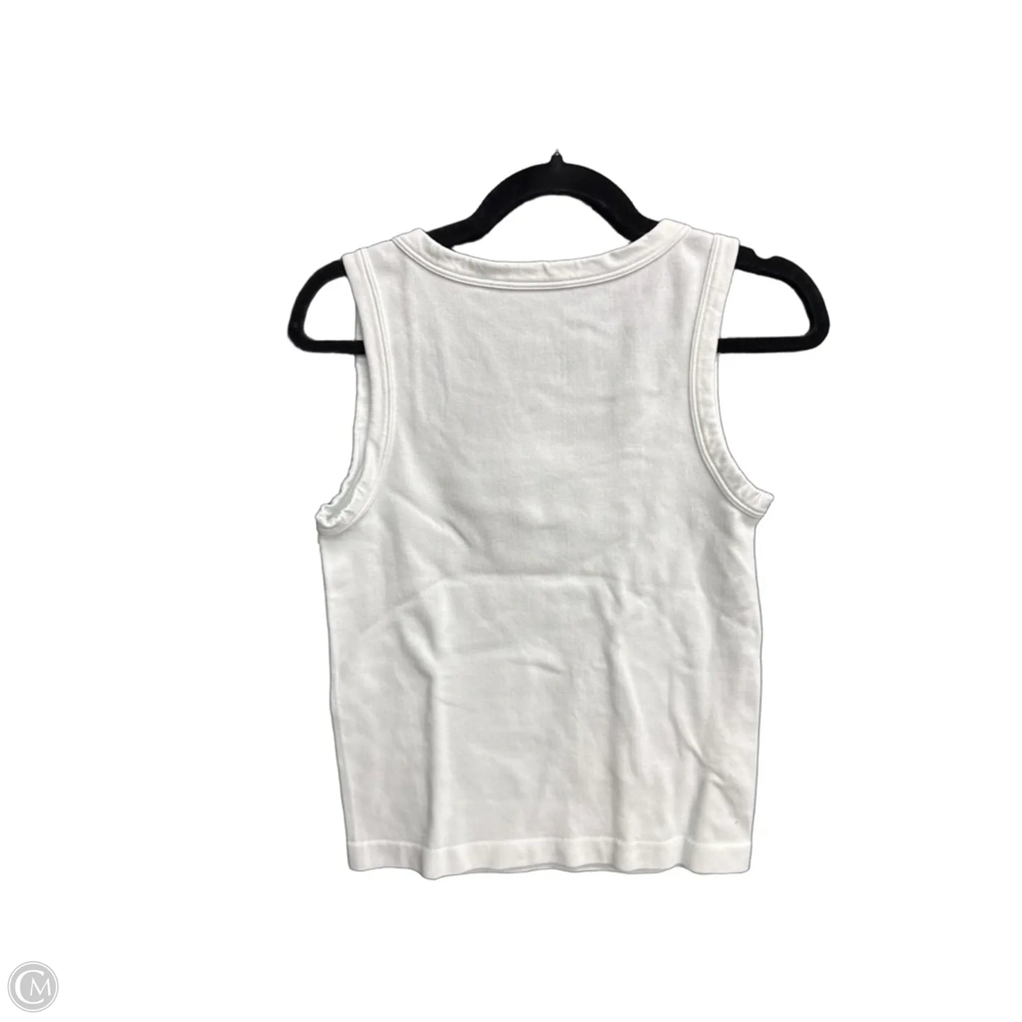 Top Sleeveless Basic By Gibson And Latimer In White, Size: L