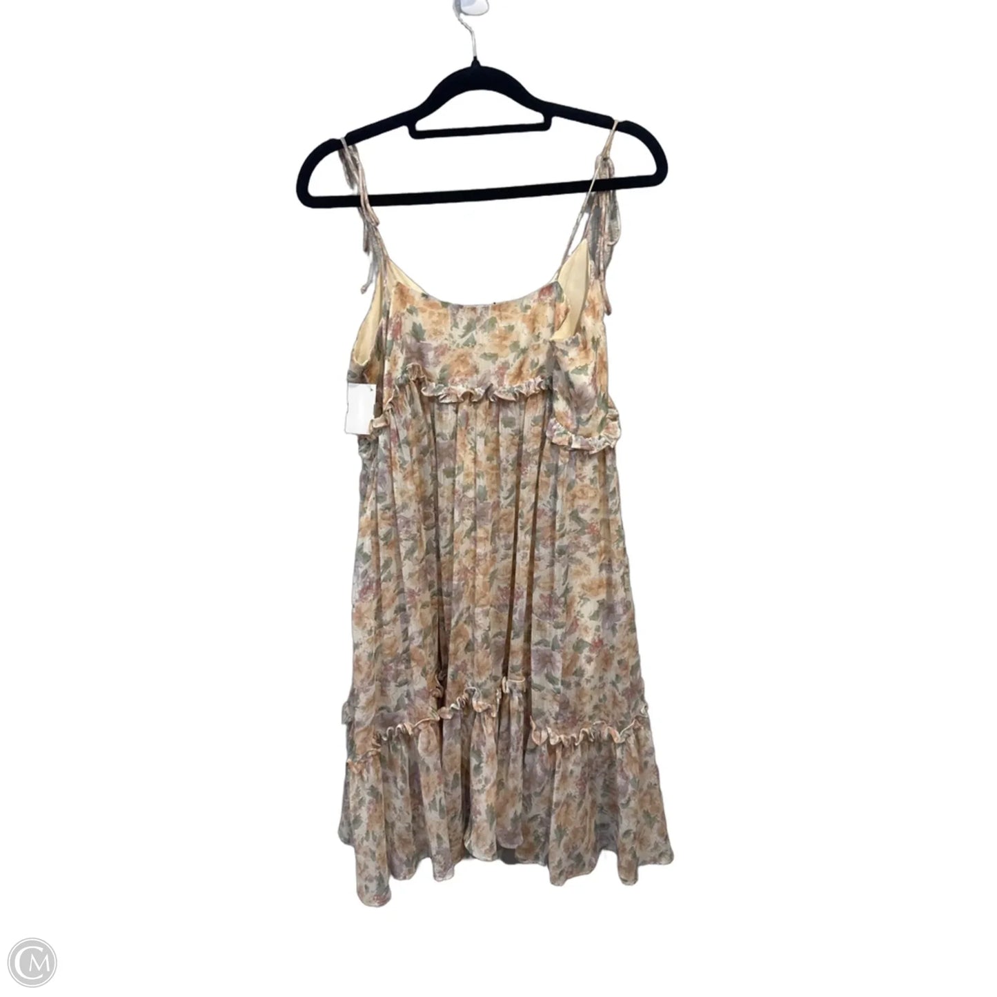 Dress Casual Short By Clothes Mentor In Floral Print, Size: Xs