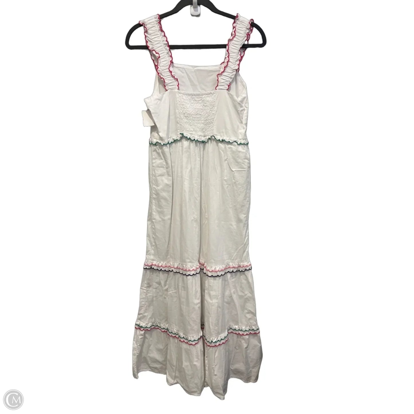 Dress Casual Maxi By Loft In White, Size: Xs