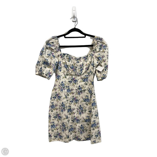 Dress Casual Short By Astr In Floral Print, Size: M