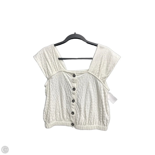 Top Sleeveless By Madewell In Cream, Size: S