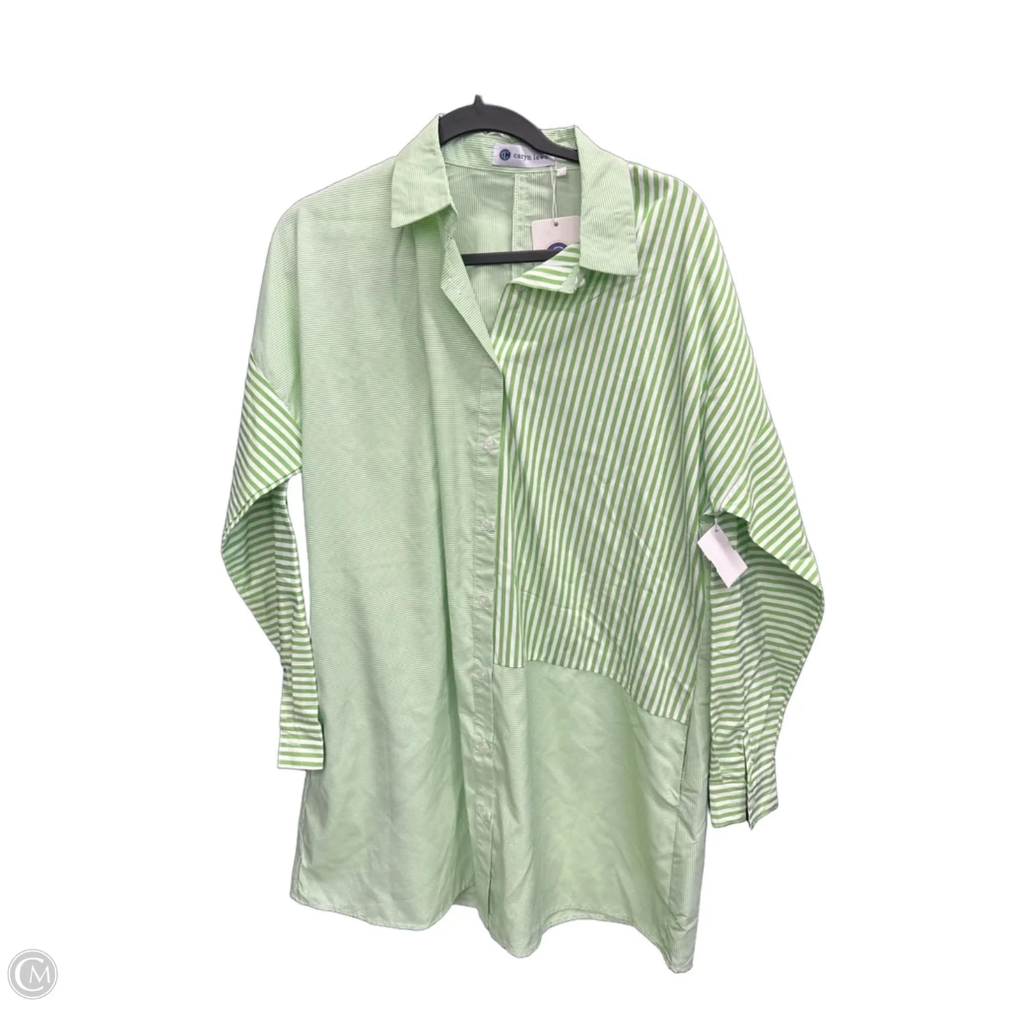 Dress Casual Short By Clothes Mentor In Striped Pattern, Size: Osfm