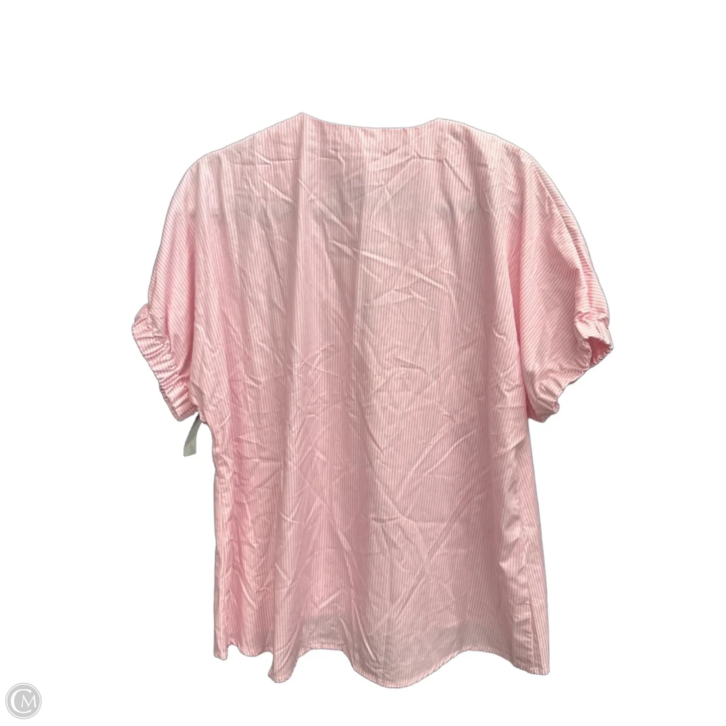 Top Short Sleeve By Clothes Mentor In Striped Pattern, Size: Osfm