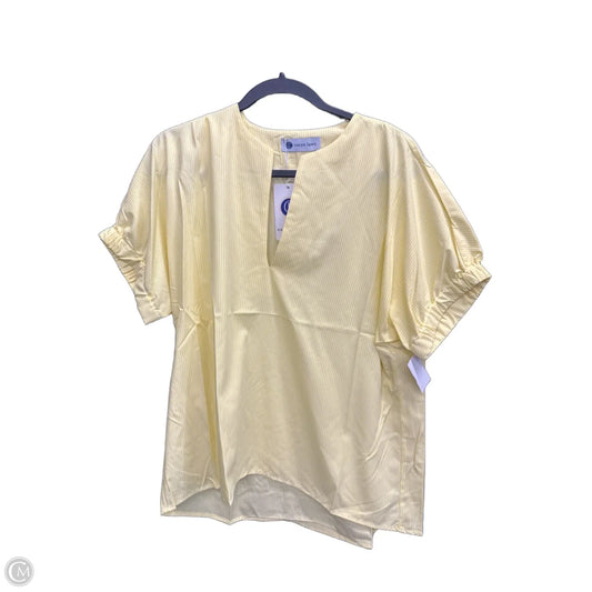 Top Short Sleeve By Clothes Mentor In Striped Pattern, Size: Osfm