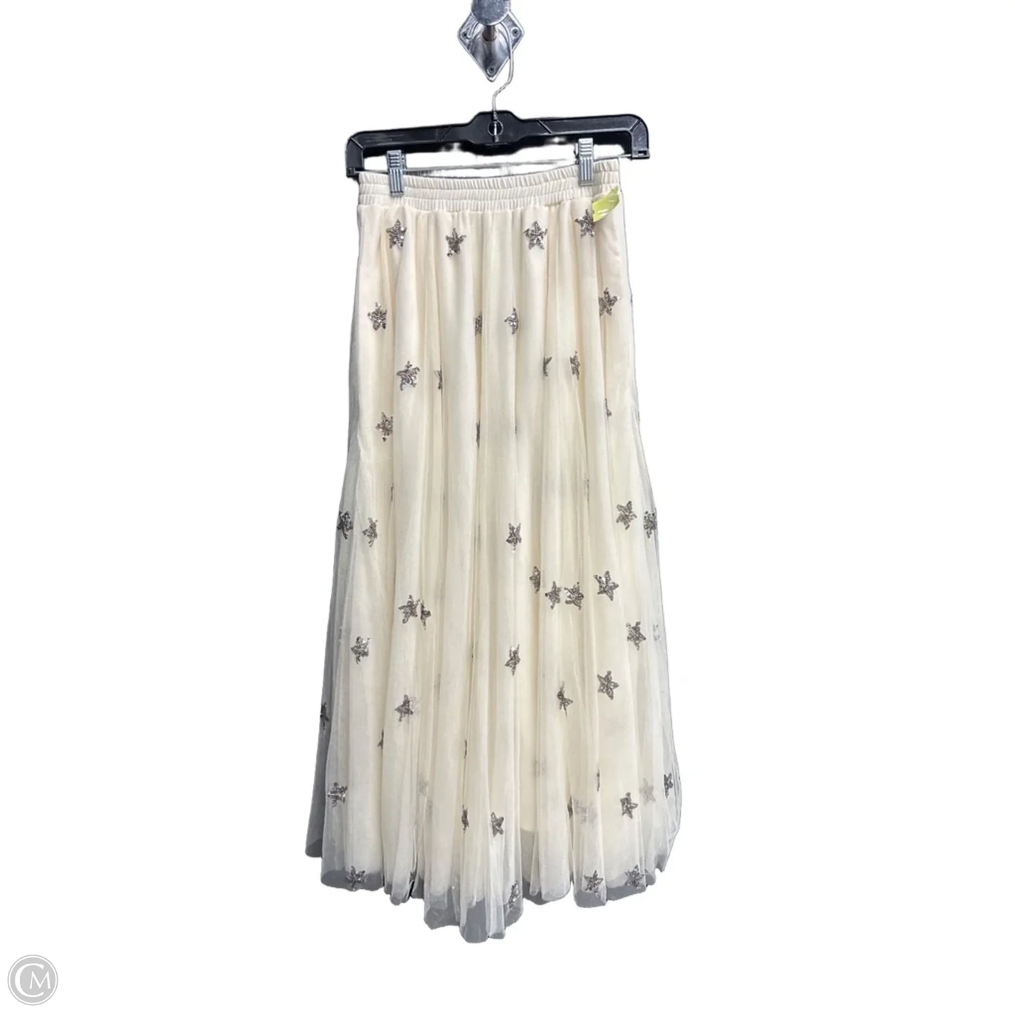Skirt Maxi By Clothes Mentor In Cream, Size: 4