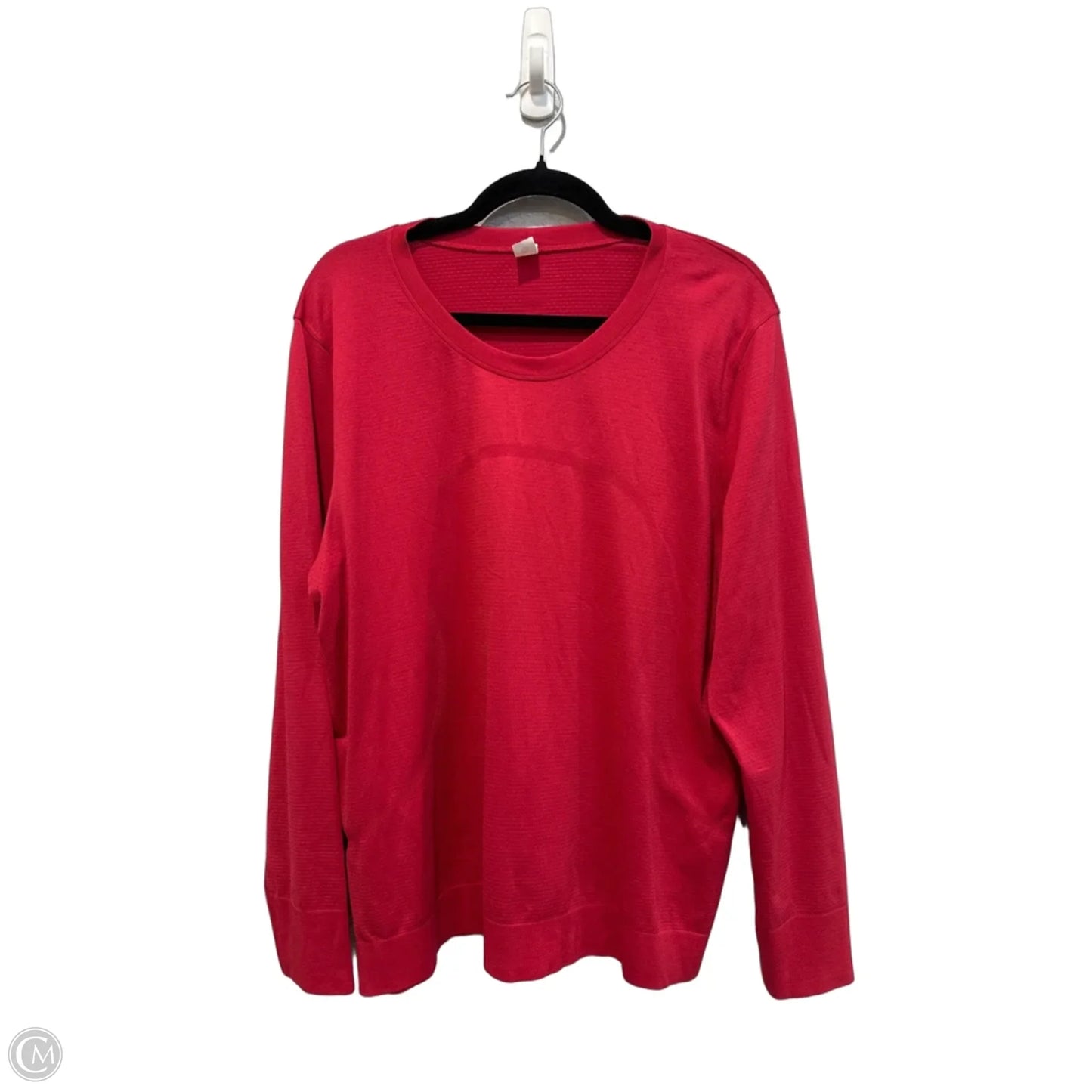 Top Long Sleeve By Lululemon In Pink, Size: Xl