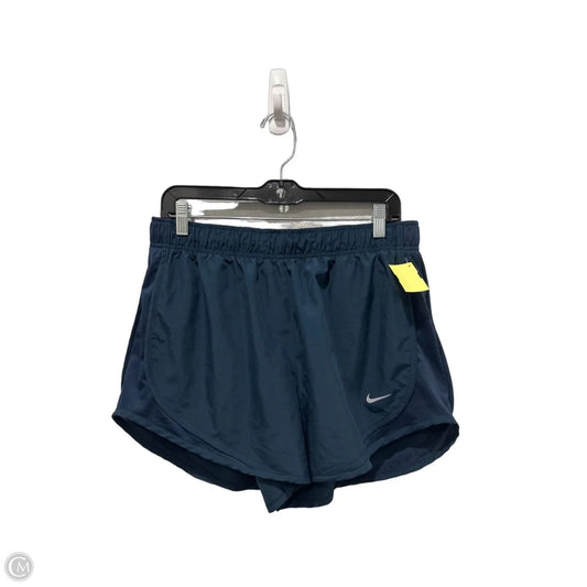 Athletic Shorts By Nike In Blue, Size: L