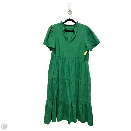 Dress Casual Midi By Clothes Mentor In Green, Size: M