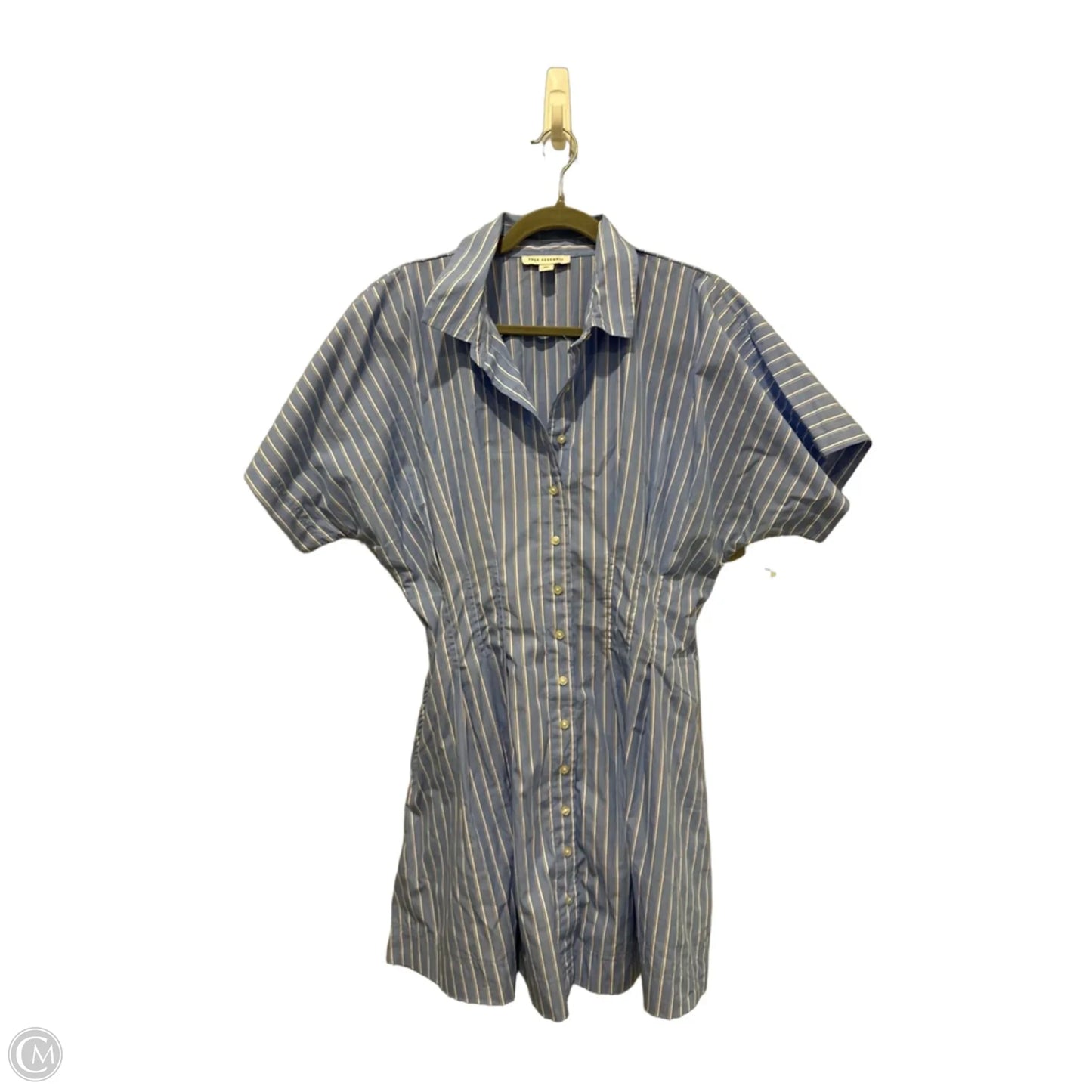 Dress Casual Short By Free Assembly In Striped Pattern, Size: M