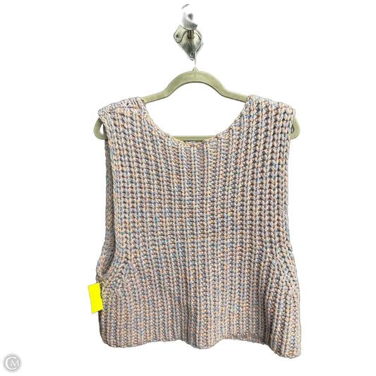 Vest Sweater By Free People In Multi-colored, Size: L