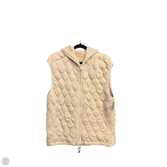 Vest Puffer & Quilted By Clothes Mentor In Beige, Size: M