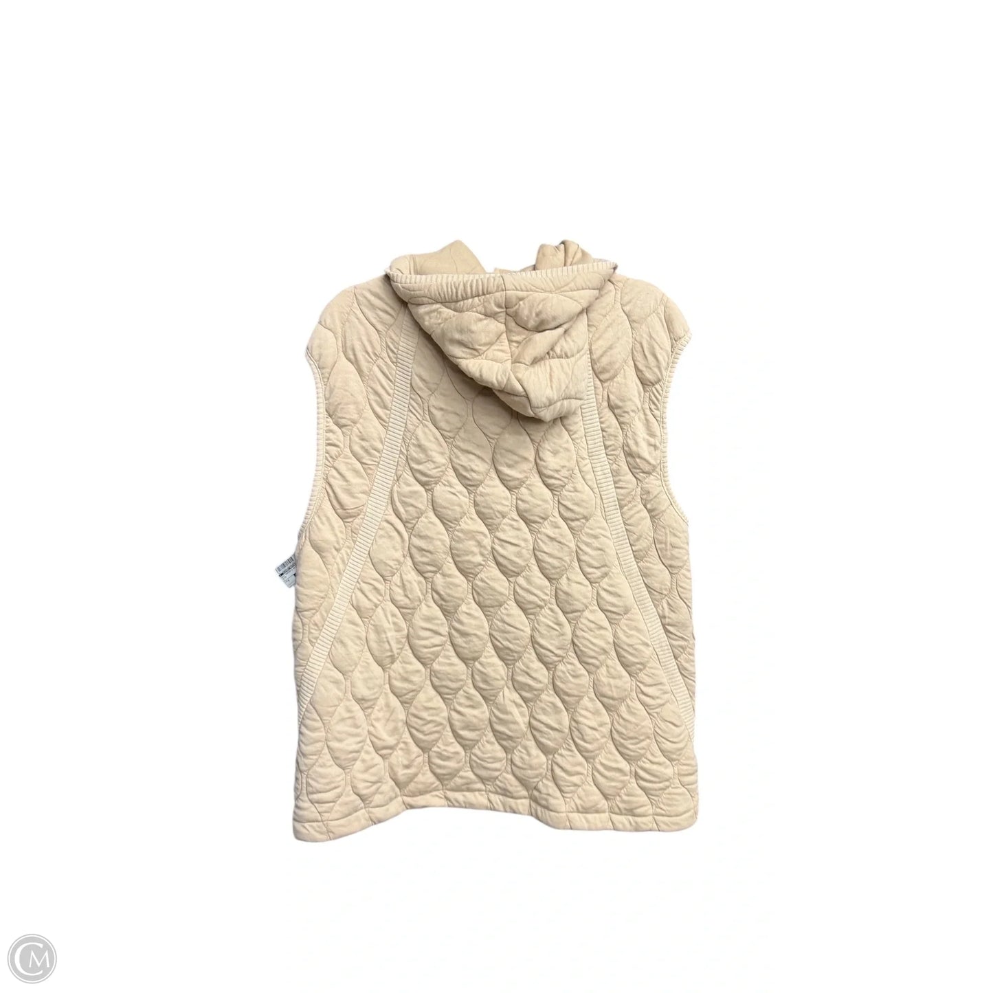 Vest Puffer & Quilted By Clothes Mentor In Beige, Size: M