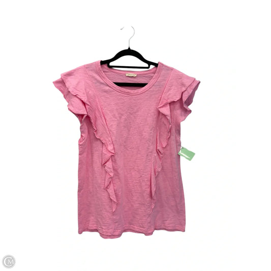 Top Sleeveless By Jodifl In Pink, Size: L