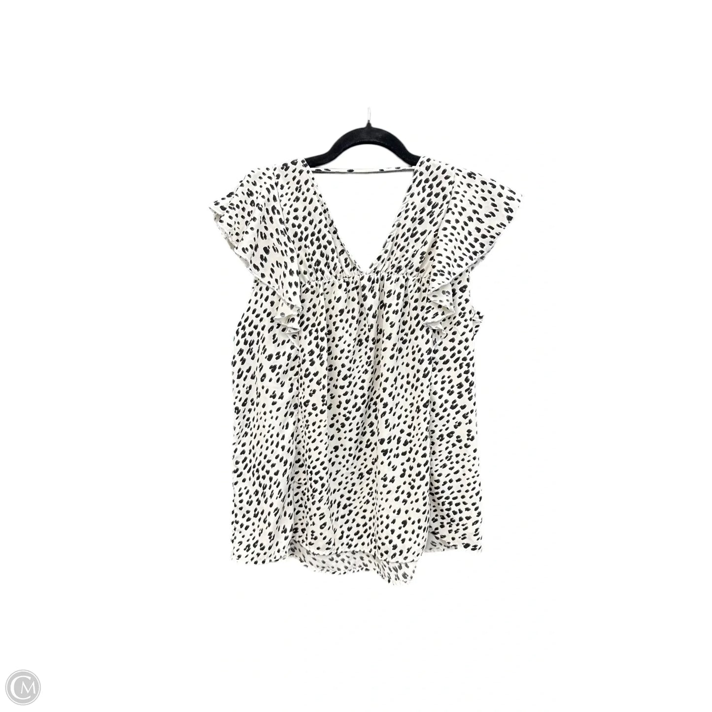 Top Sleeveless By Clothes Mentor In Animal Print, Size: L