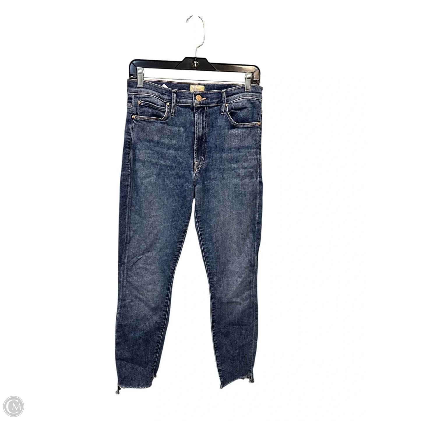 Jeans Skinny By Mother In Blue Denim, Size: 8