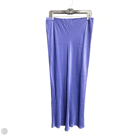 Skirt Maxi By Anthropologie In Blue, Size: 8