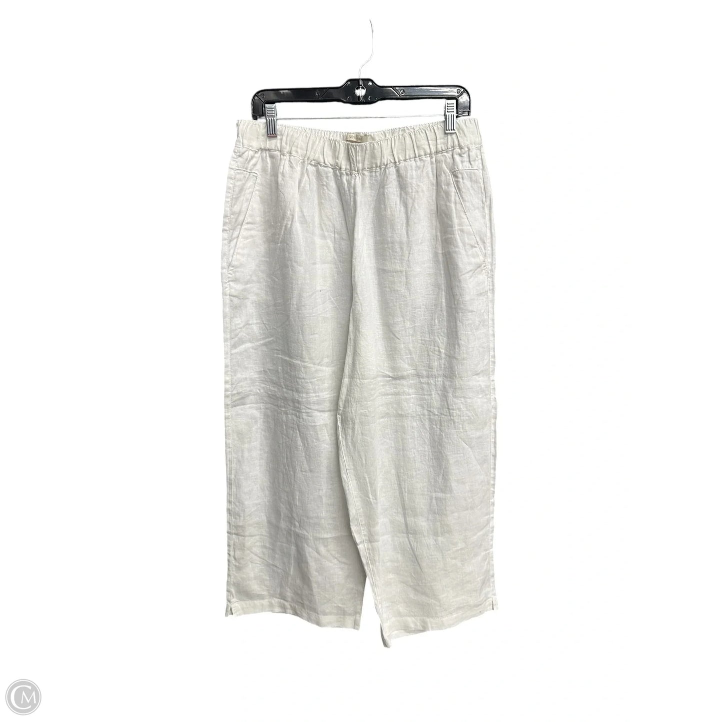 Pants Linen By Cynthia Rowley In White, Size: 12