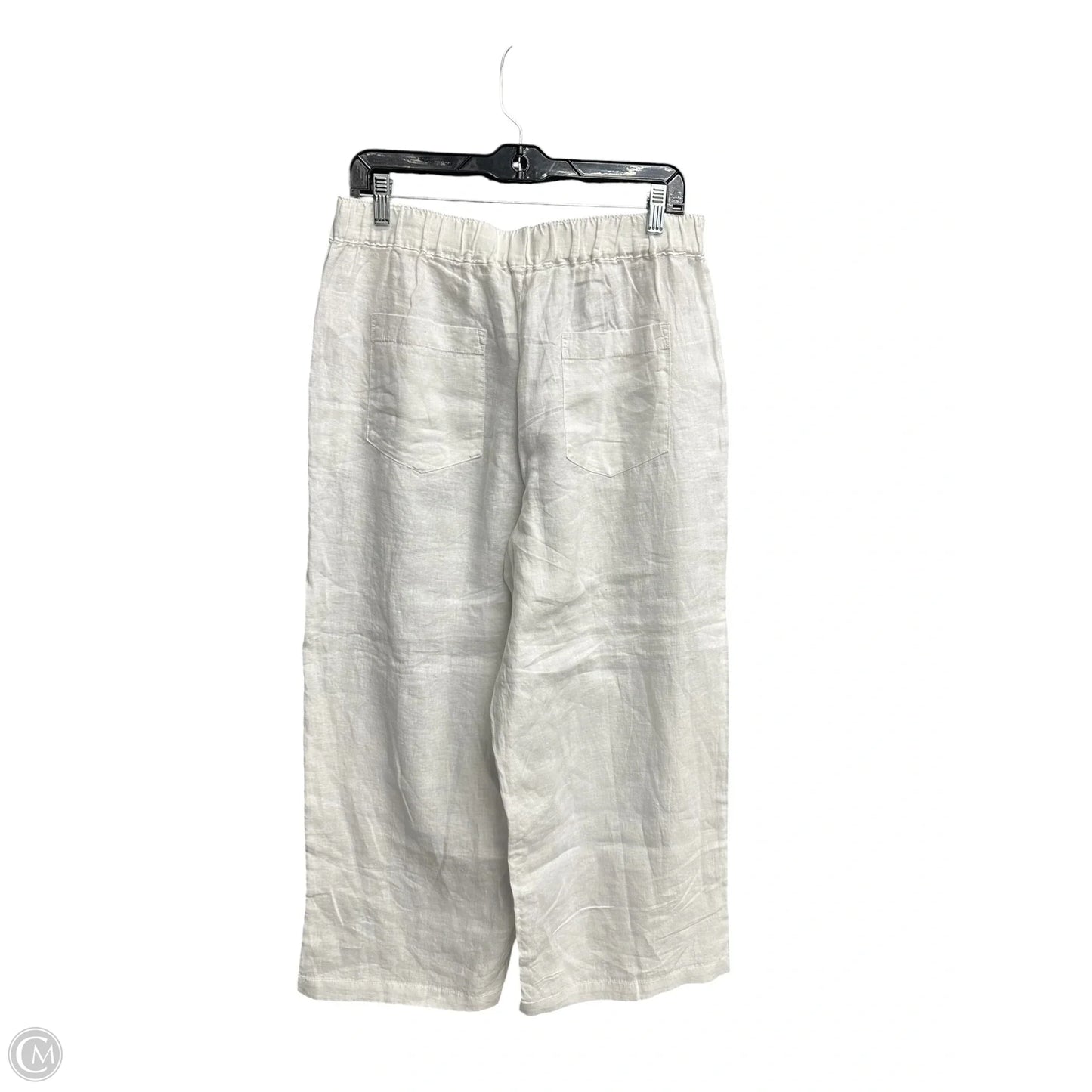Pants Linen By Cynthia Rowley In White, Size: 12