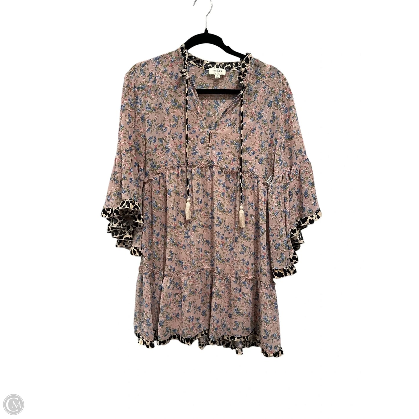 Dress Casual Short By Umgee In Floral Print, Size: S