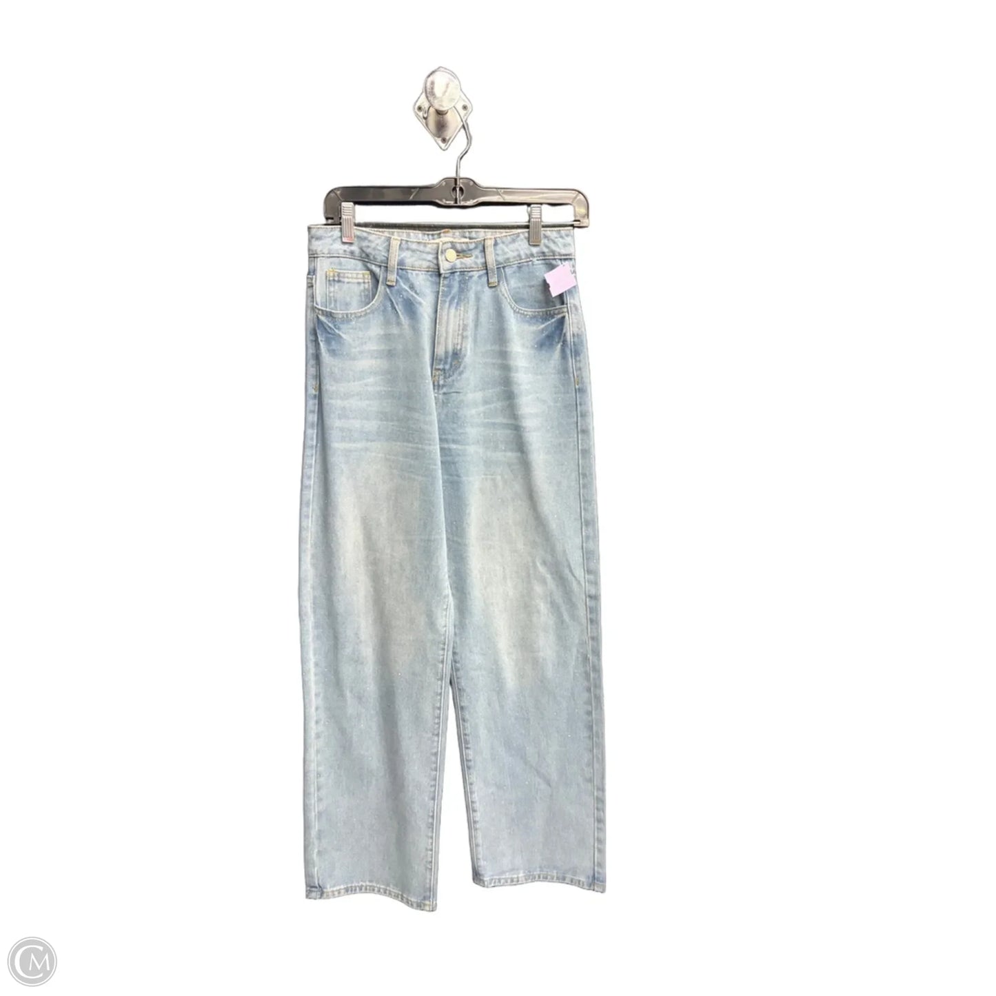 Jeans Wide Leg By Clothes Mentor In Blue Denim, Size: 2