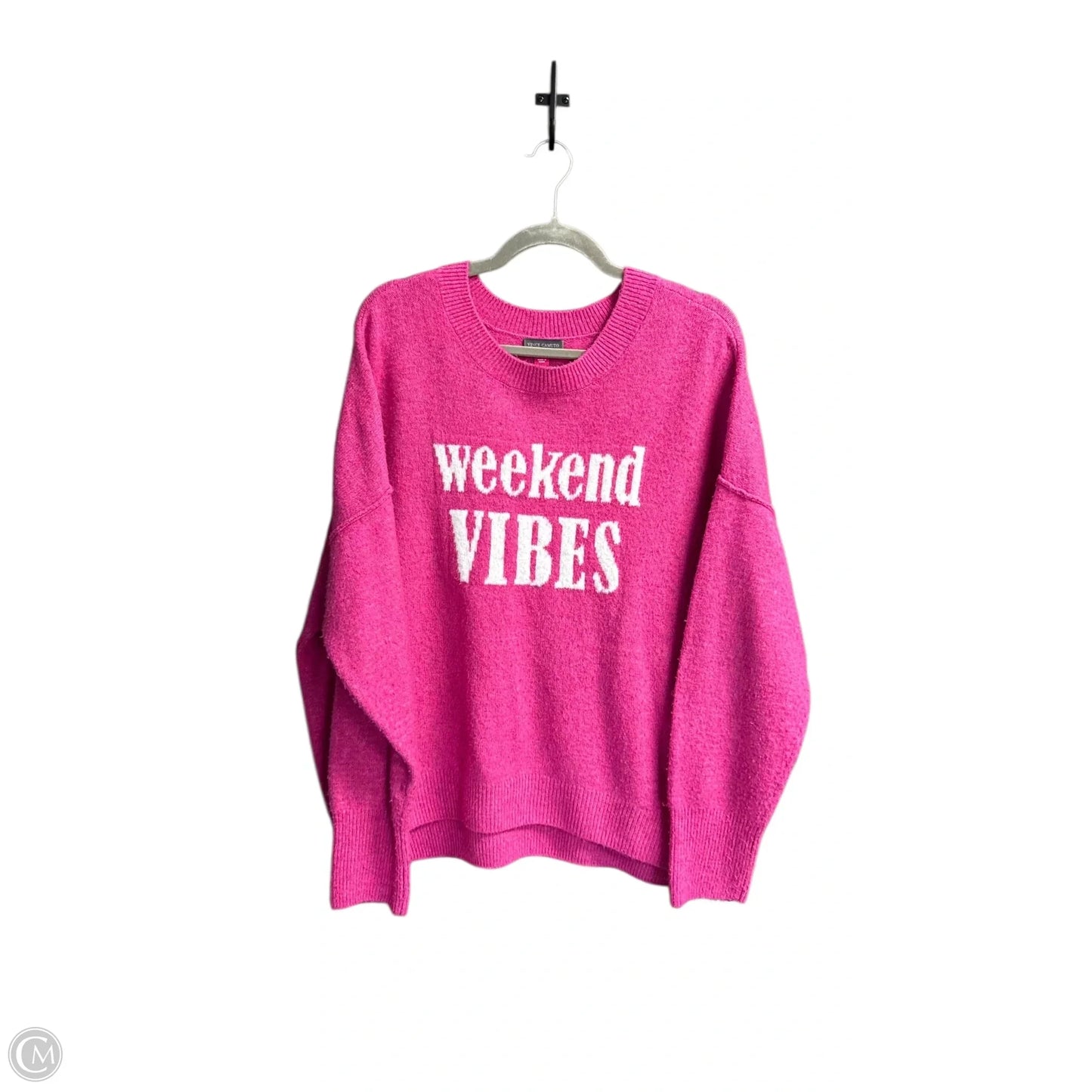 Sweater By Vince Camuto In Pink, Size: L