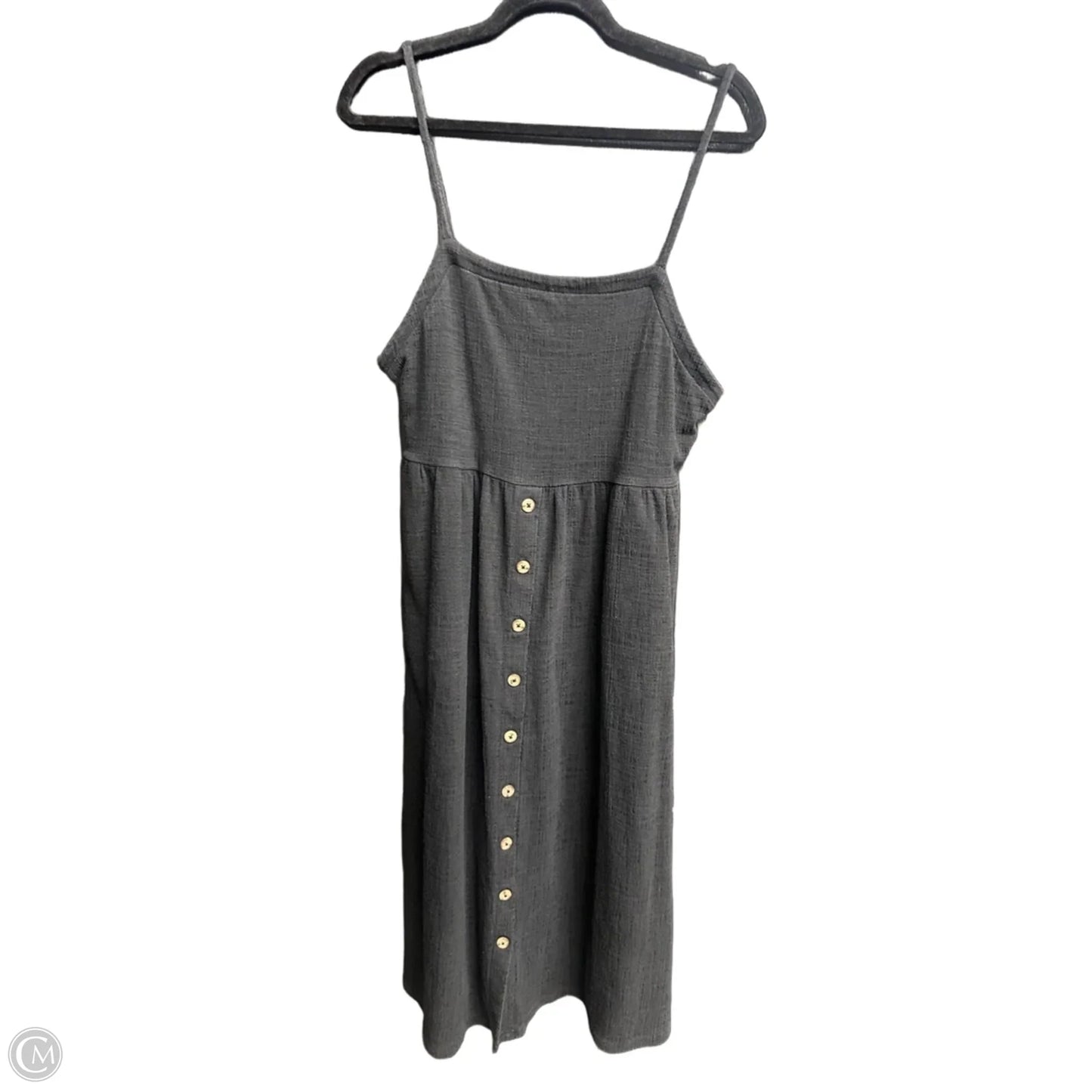 Dress Casual Midi By Madewell In Black, Size: L