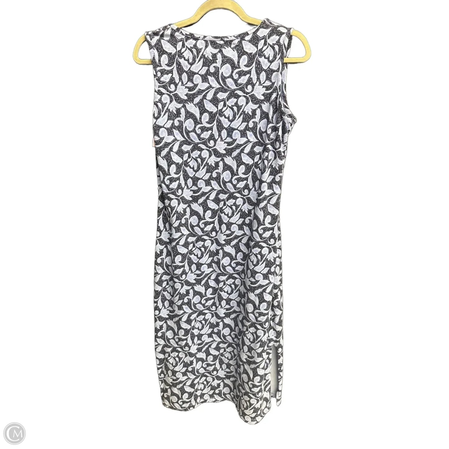 Dress Casual Maxi By Liz Claiborne In Floral Print, Size: Mp