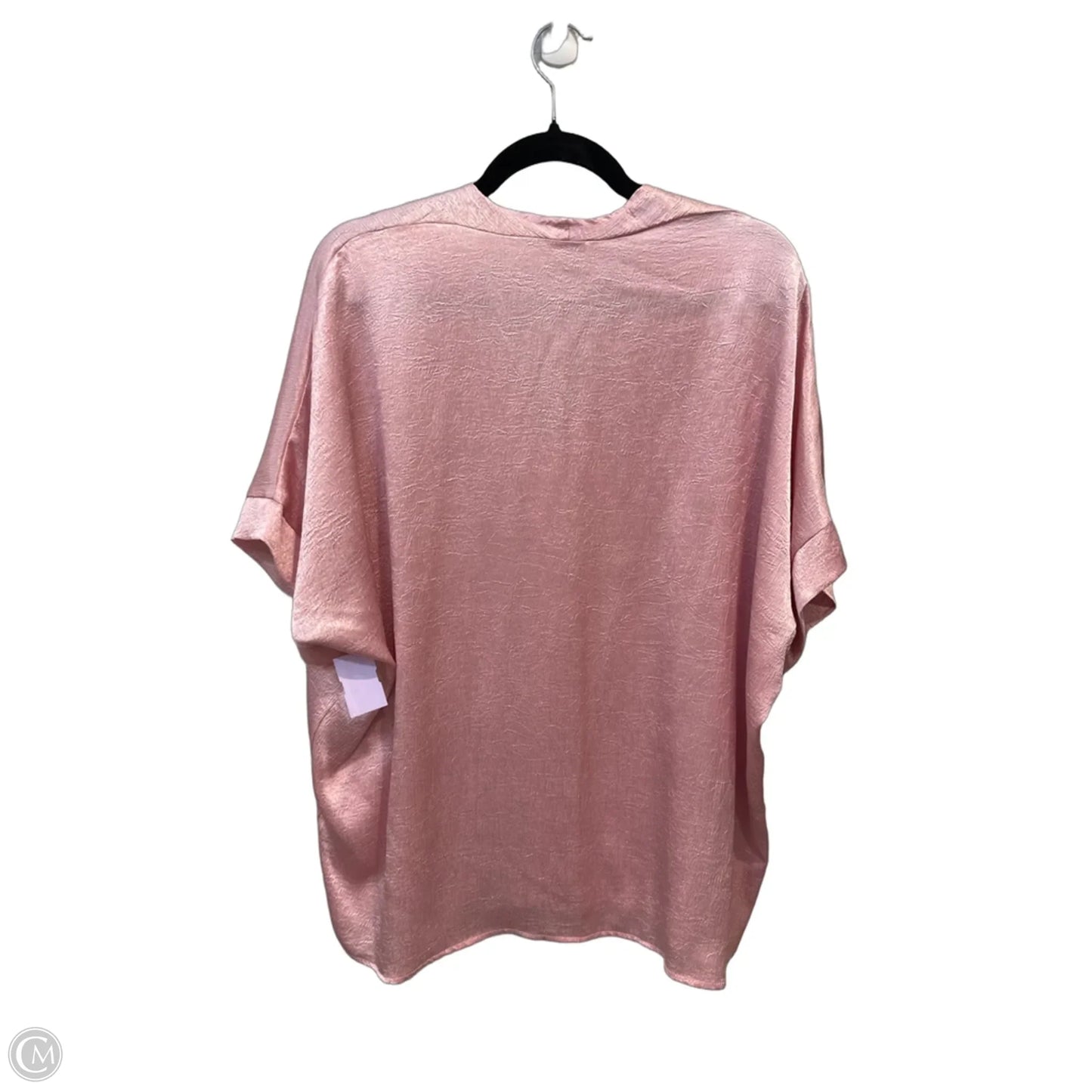 Top Short Sleeve By Jodifl In Pink, Size: L
