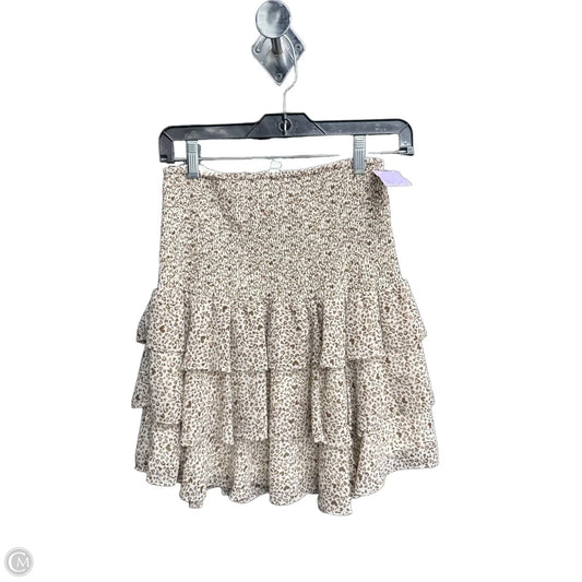 Skirt By &merci In Leopard Print, Size: S
