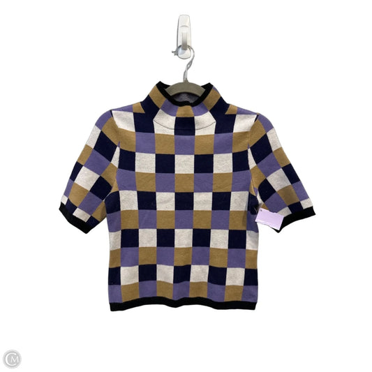 Top Short Sleeve By Maeve In Geometric Pattern, Size: S