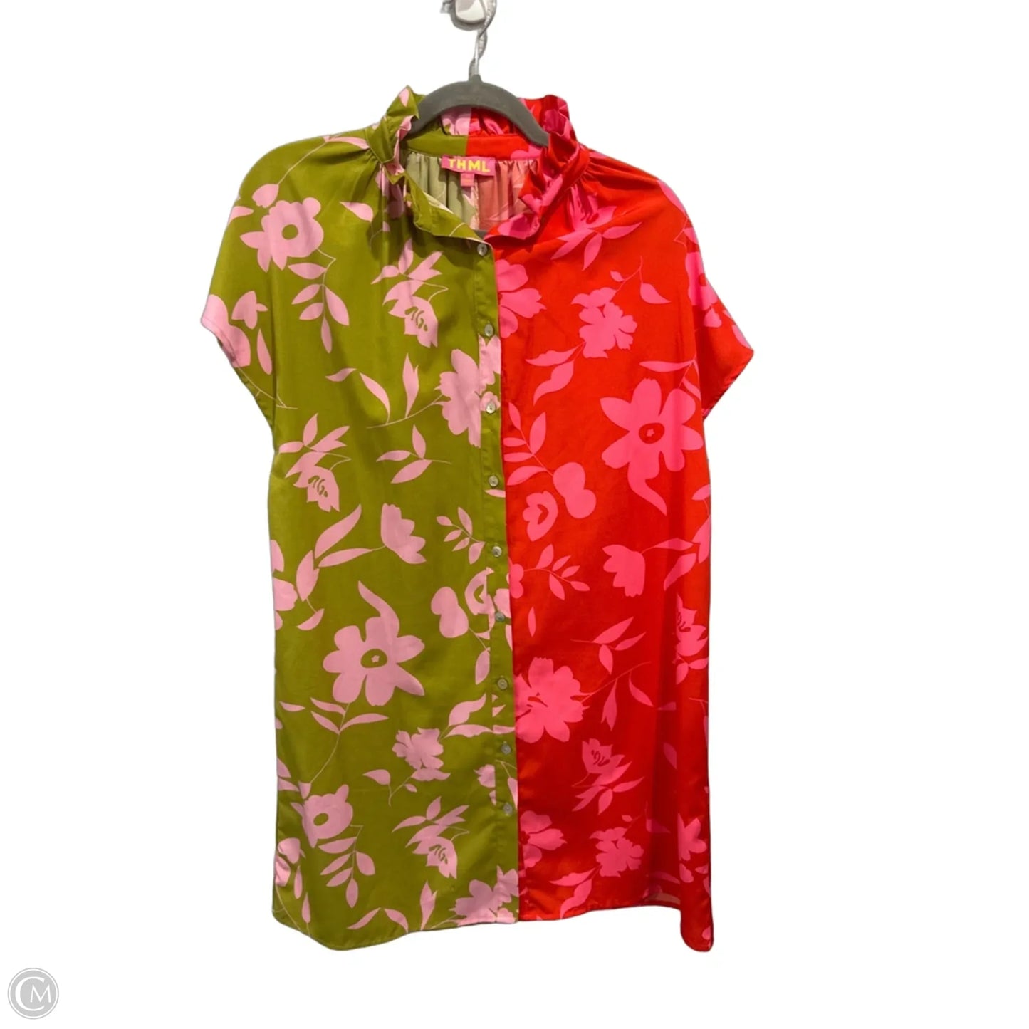 Dress Casual Short By Thml In Floral Print, Size: Xs