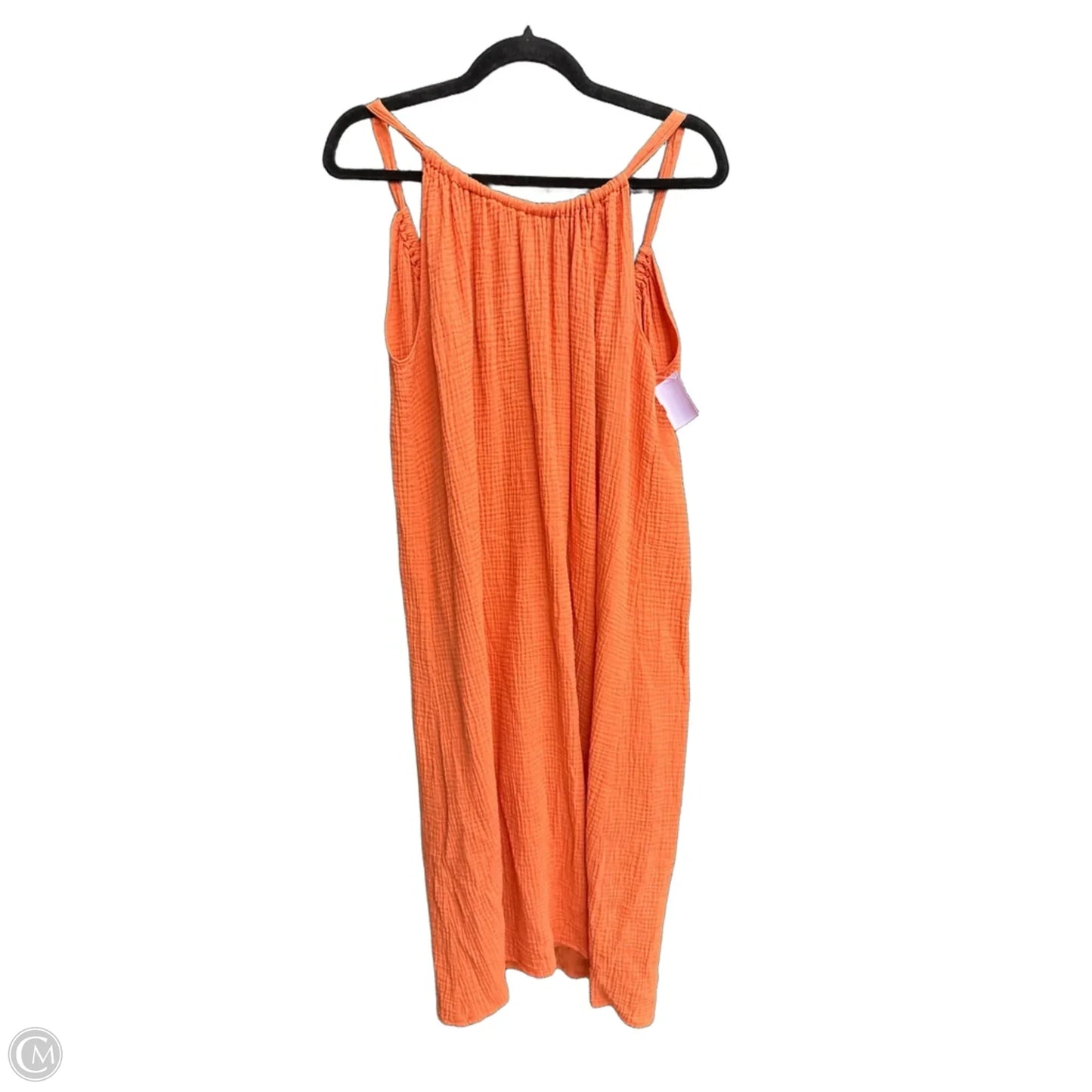Dress Casual Short By Kona Sol In Orange, Size: S