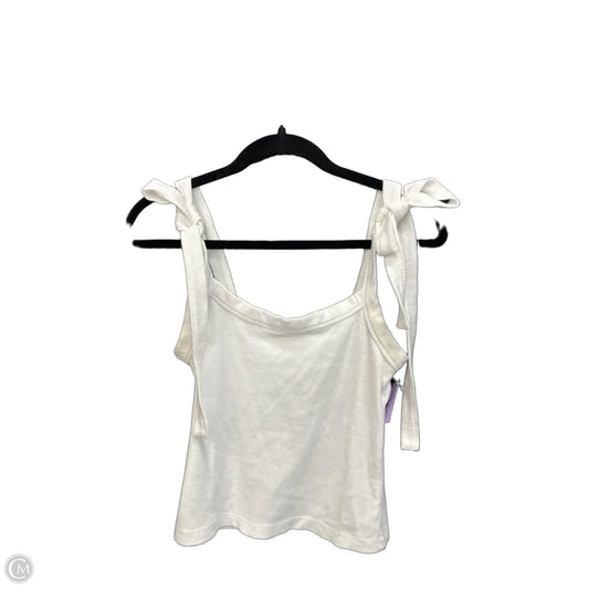 Top Sleeveless By Chelsea And Violet In White, Size: S