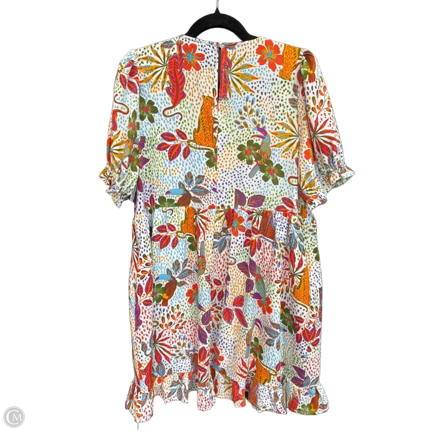 Dress Casual Short By Jodifl In Tropical Print, Size: M