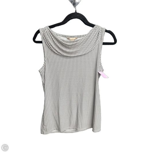 Top Sleeveless By Banana Republic In Geometric Pattern, Size: Xs