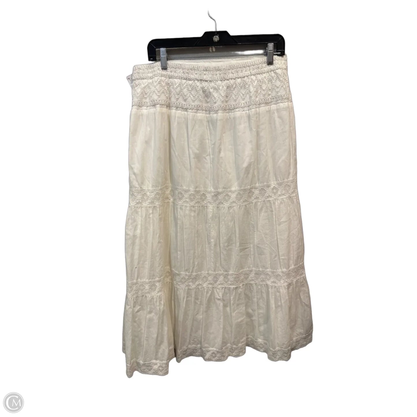 Skirt Maxi By St Johns Bay In White, Size: 12