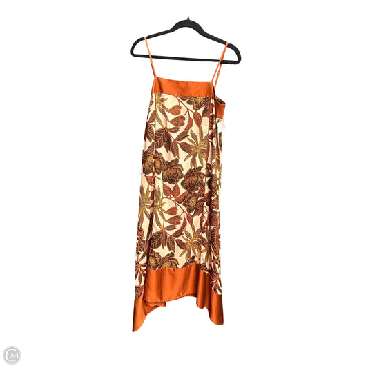 Dress Casual Midi By Dkny In Floral Print, Size: S