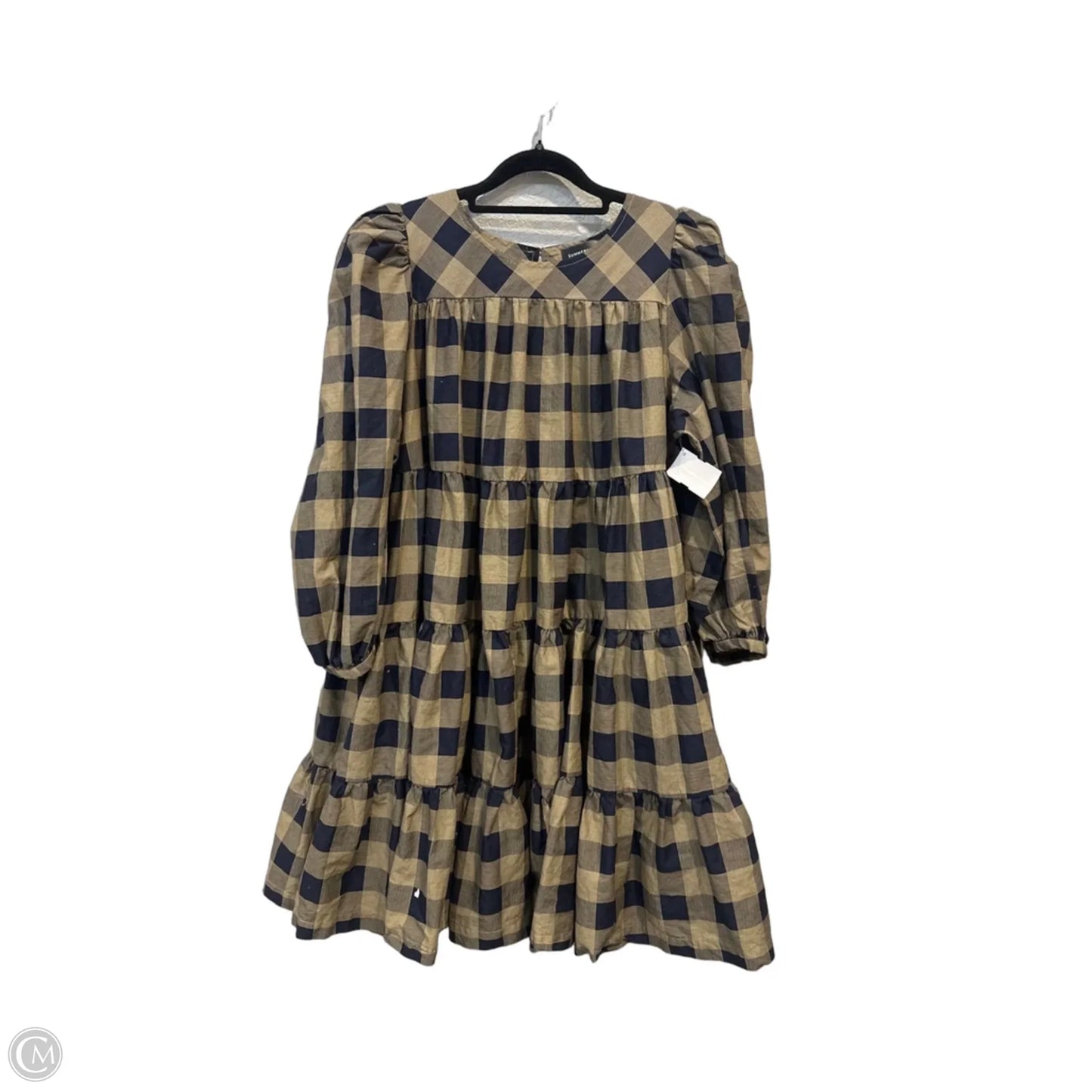 Dress Casual Short By Summersalt In Plaid Pattern, Size: S
