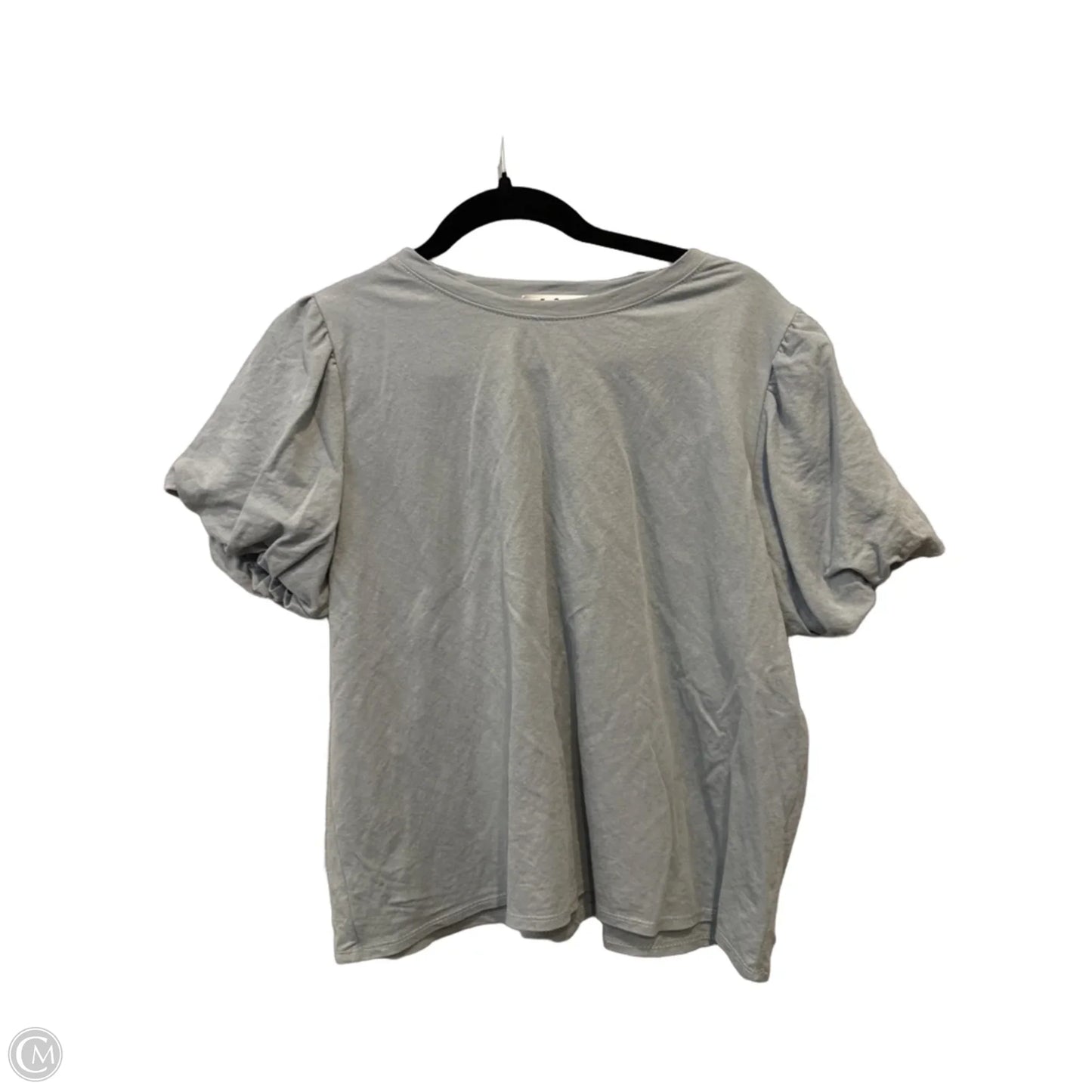Top Short Sleeve By Tres Bien In Blue, Size: M