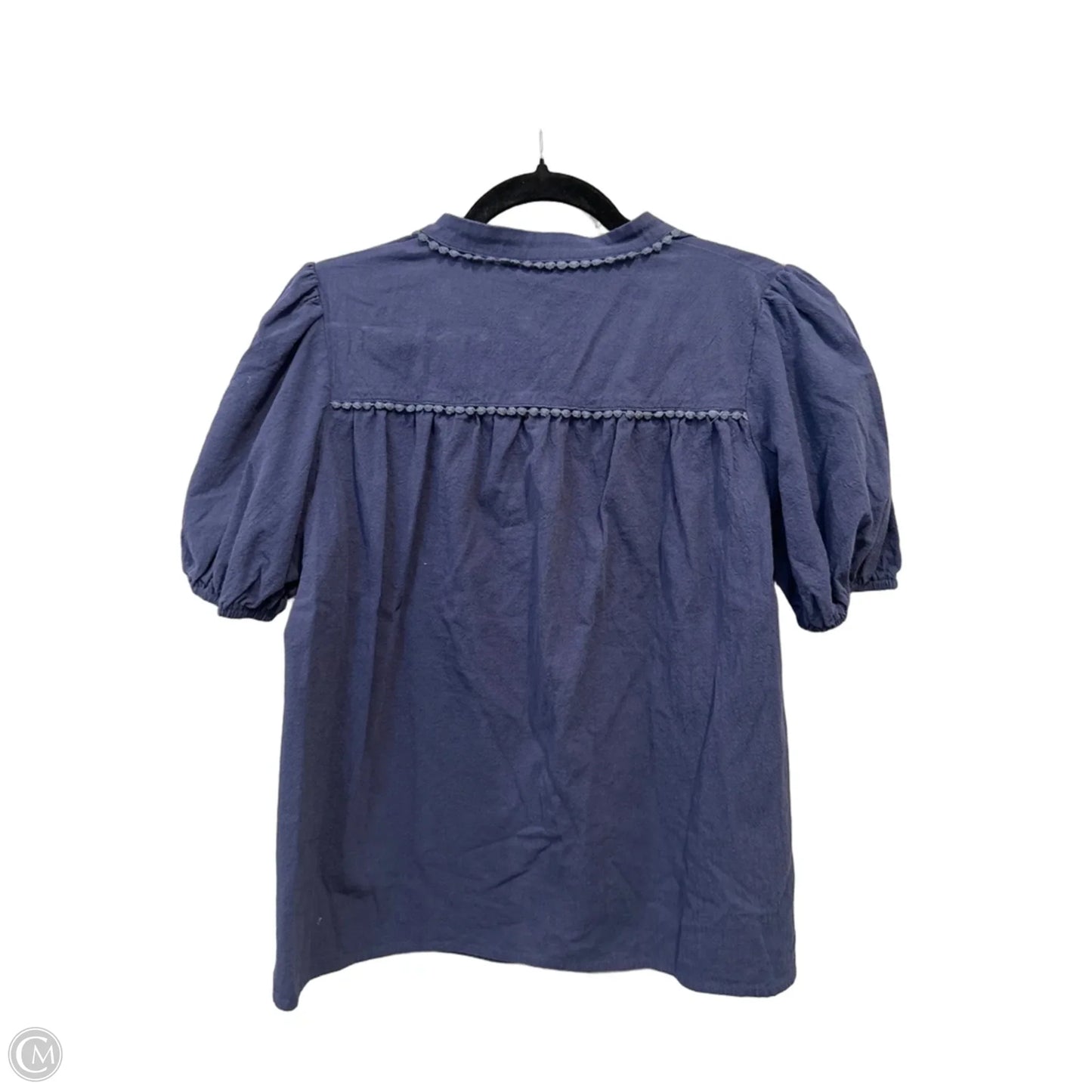 Top Short Sleeve By Prettygarden In Navy, Size: S